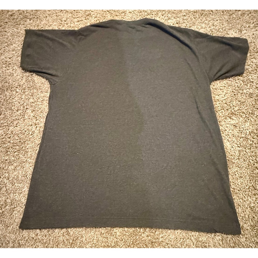 Gypsy Jolee Graphic T-Shirt Size L Excellent Charcoal Gray Longhorn Cactus Tee - Picture 8 of 8
